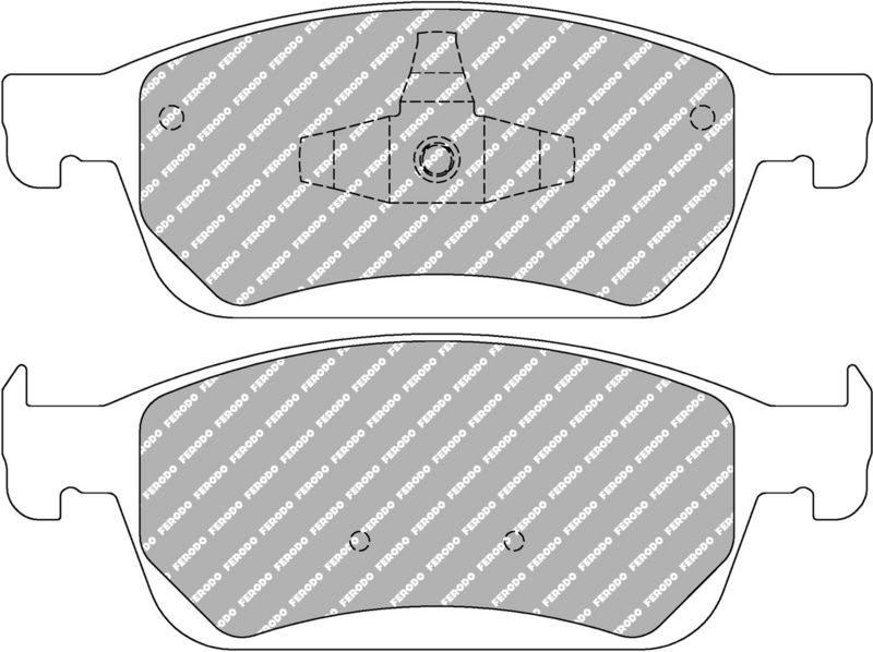Bremsbelagsatz, Scheibenbremse
