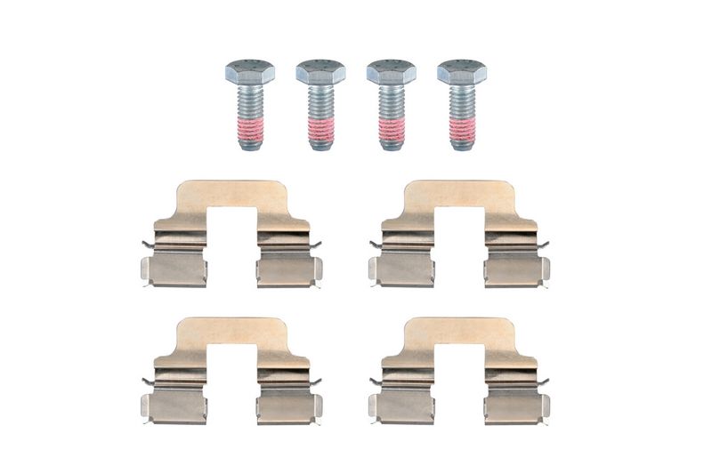 Set placute frana,frana disc 8DB 355 015-571 HELLA