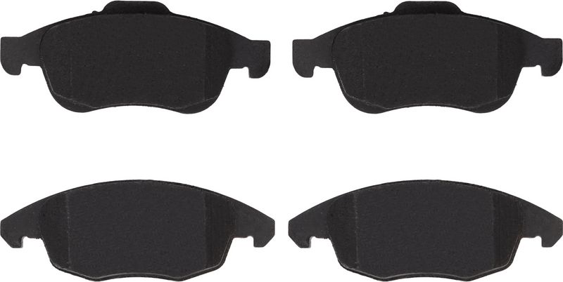 Keramische remblokken Voor , past: DS DS 4  CITROEN BERLINGO, BERLINGO MULTISPACE, C4 GRAND PICASSO I, C4 II, C4 PICASSO I, DS4, DS5  PEUGEOT 5008, 5008 I, PARTNER 1.2-Electric 10.06-
