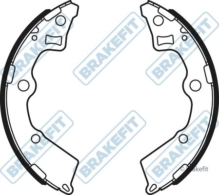 APEC Brake Shoe Set BSH1125