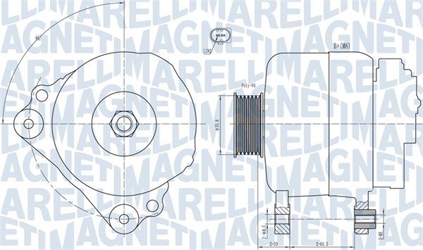 Генератор, Magneti Marelli 063731992010