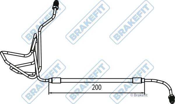 APEC Brake Hose BHO4328