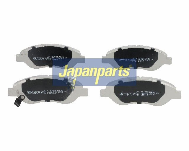 JAPANPARTS Stabdžių trinkelių rinkinys, diskinis stabdys