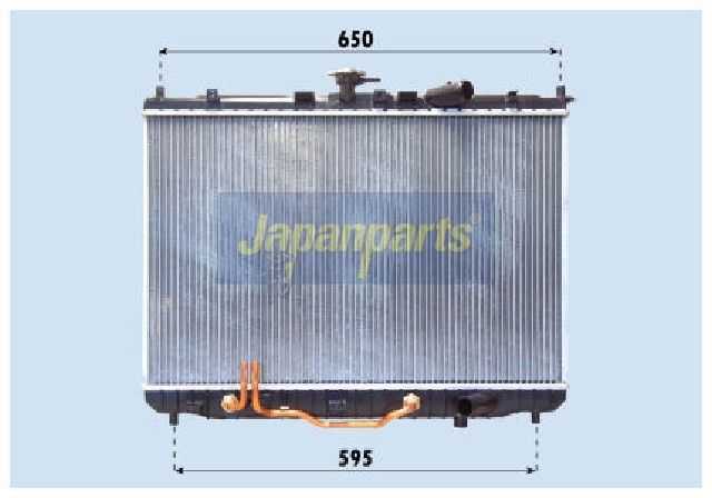 JAPANPARTS Radiatorius, variklio aušinimas