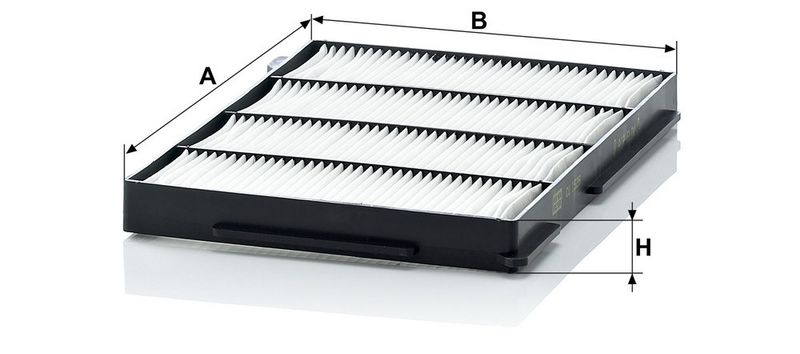Filter, salongiõhk, MANN-FILTER CU 1526