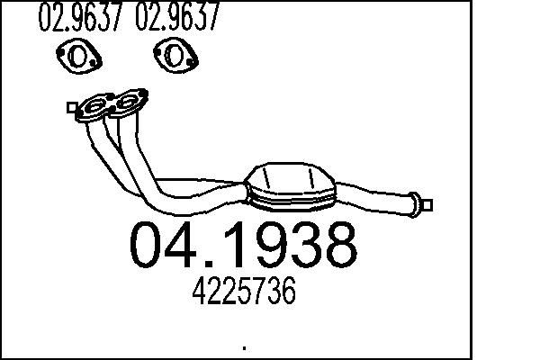 MTS katalizátor 04.1938