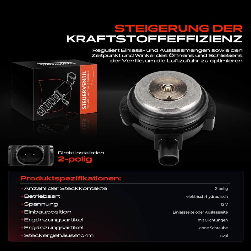 Frankberg 5481FB0028720 Control Valve, camshaft adjustment