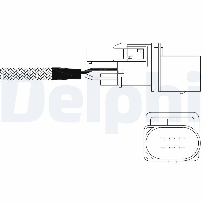 Кисневий датчик, Delphi ES11026-12B1