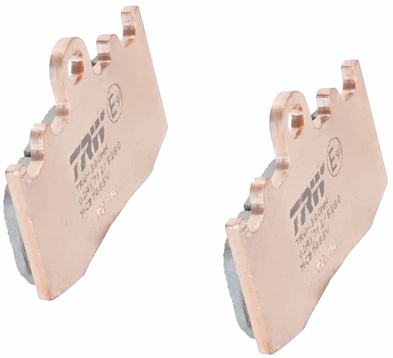 Piduriklotsi komplekt, ketaspidur, TRW MCB748SV