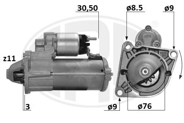 Стартер, Era 220687A