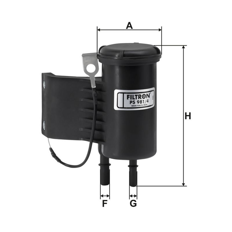 Kütusefilter, FILTRON PS 981, 4