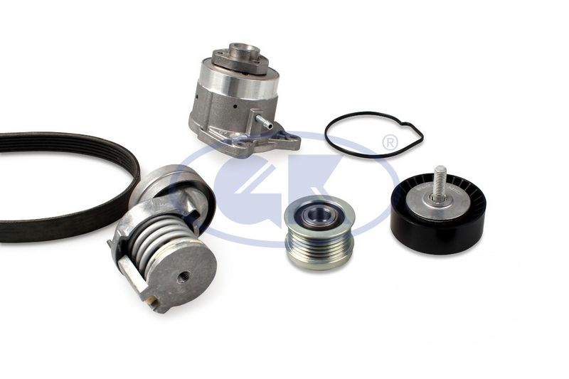 WASSERPUMPE + KEILRIPPENRIEMENSATZ GK K980294A