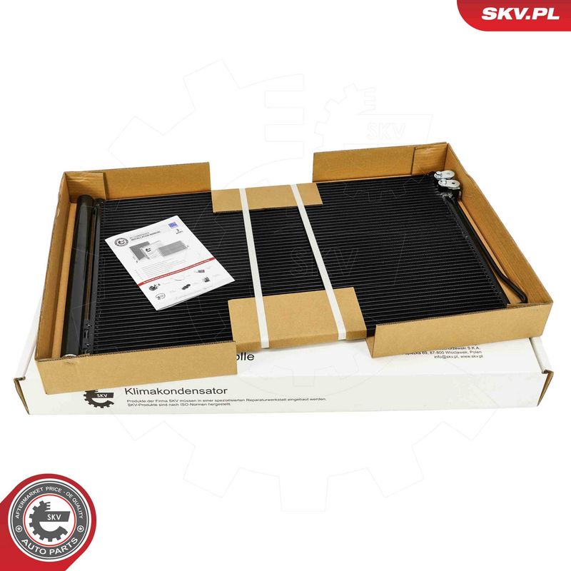 ESEN SKV 86SKV398 Condenser, air conditioning