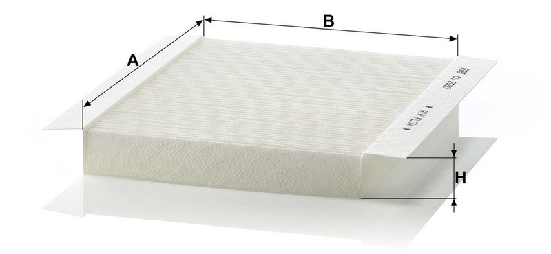 Filter, salongiõhk, MANN-FILTER CU 2680