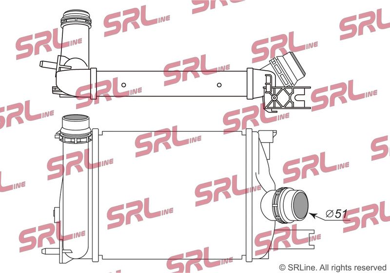 This part match OEM code: 14461B680E