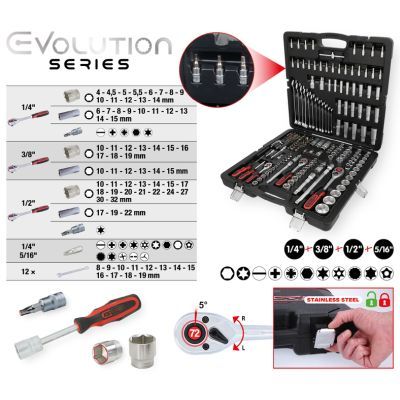 Set chei tubulare KS TOOLS 917.0216