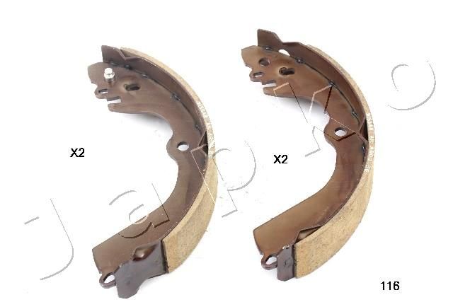 JAPKO 55116 Brake Shoe Set