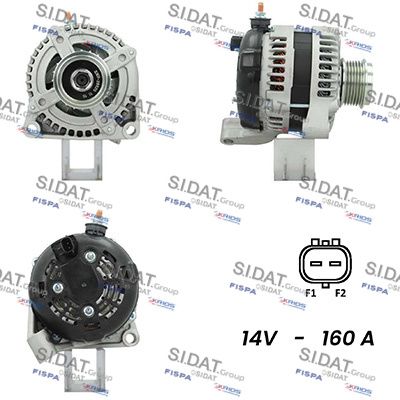 SIDAT generátor A12DE0604A2
