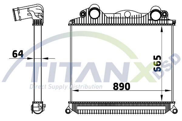 Chladič turba IC139005
