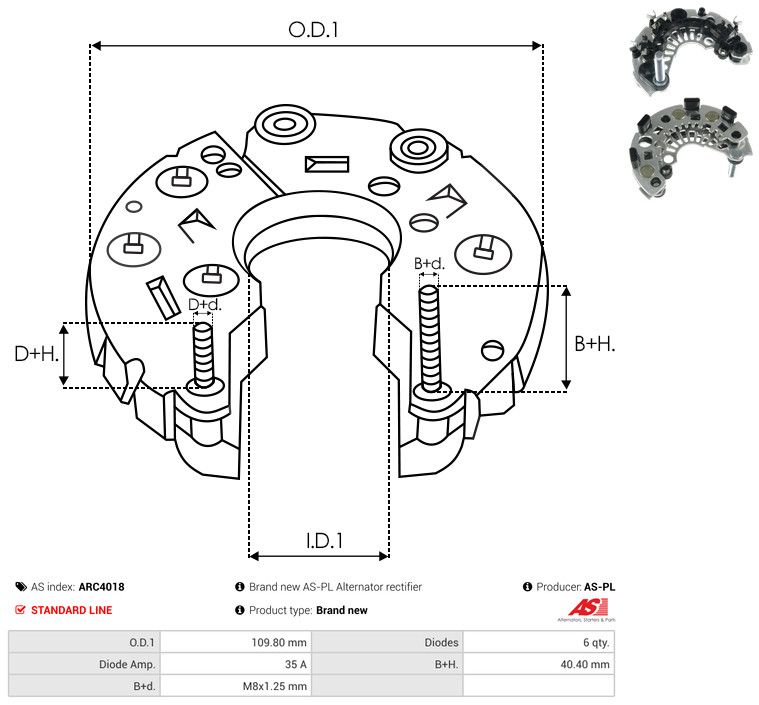 Seadistaja, generaator, AS-PL ARC4018