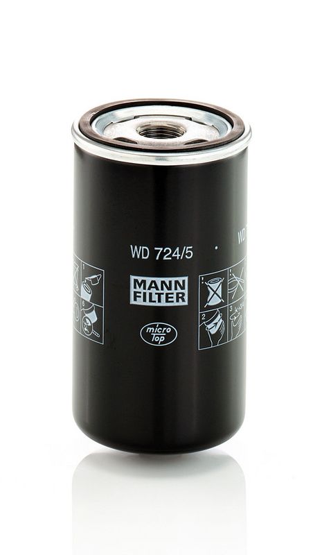 Filtru hidraulic, cutie de viteze automata WD 724/5 MANN-FILTER
