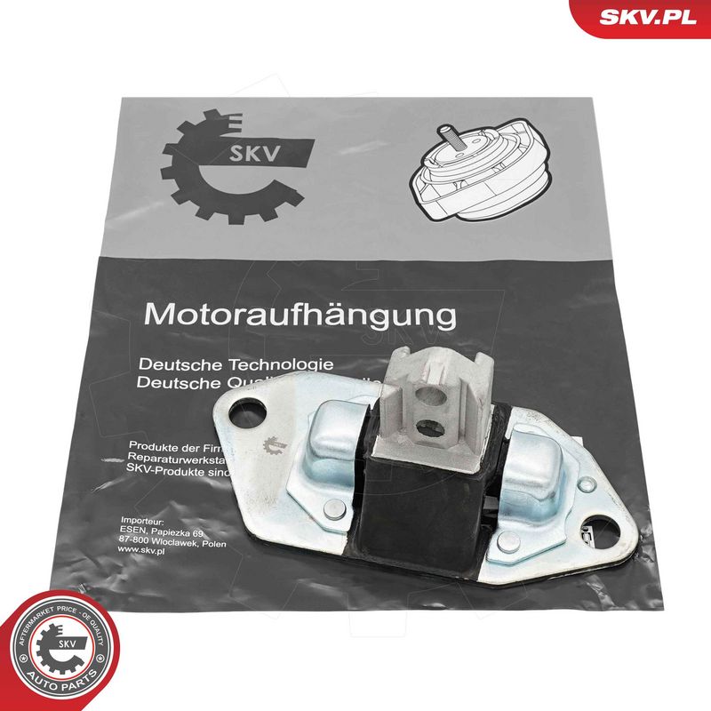 Paigutus, Mootor, ESEN SKV 75SKV040