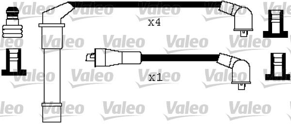 VALEO Bougiekabelset 346302