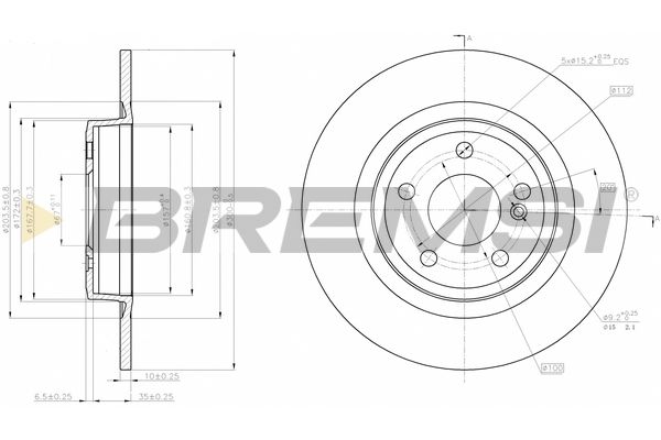This part match OEM code: 0004231612