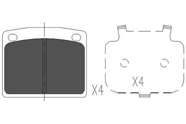 This part match OEM code: 06045659010