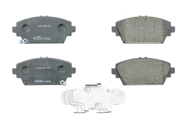 Σετ τακάκια, δισκόφρενα  Premium ADVICS by AISIN