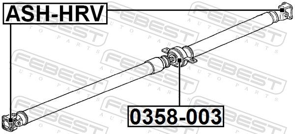 Suspension, propshaft