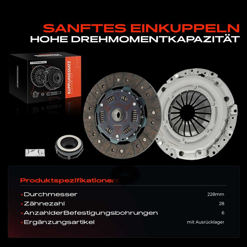 Frankberg 5481FB0037614 Clutch Kit