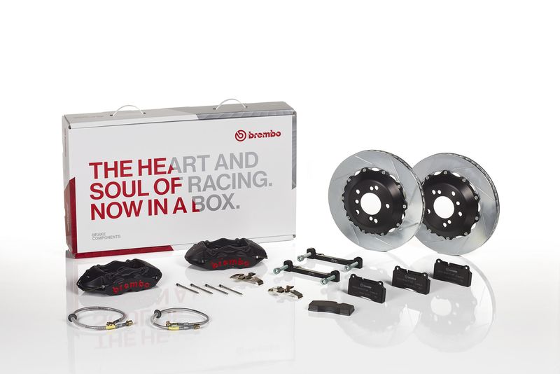 BREMBO Didelio efektyvumo stabdžių komplektas