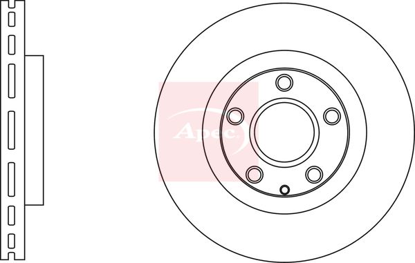 APEC Brake Disc DSK3023