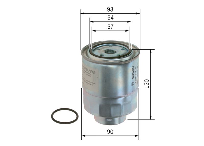 BOSCH F 026 402 063 Fuel Filter