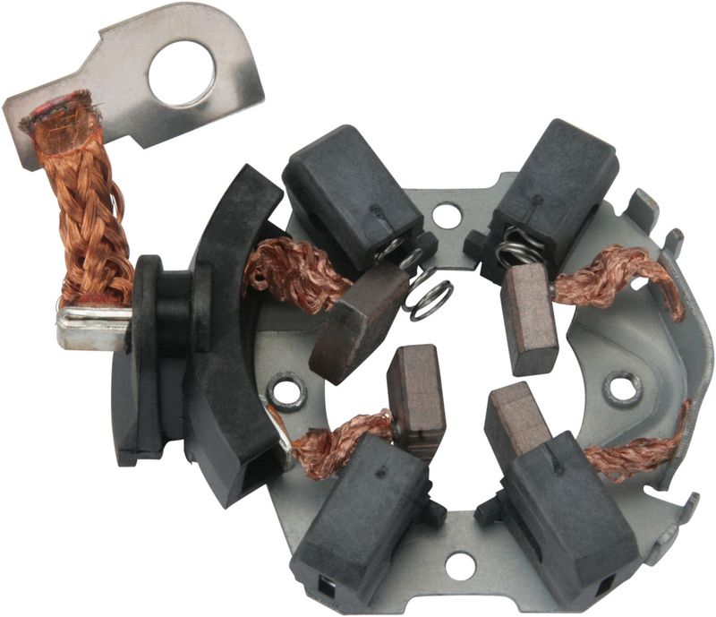 Halter, Kohlebürsten