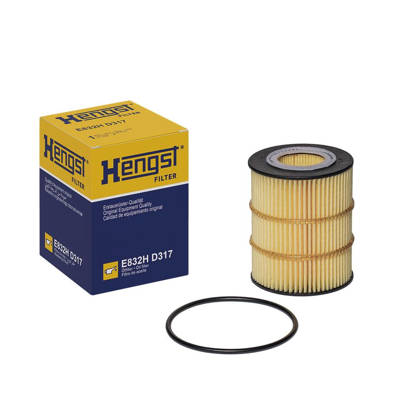 HENGST FILTER E832H D317 Oil Filter