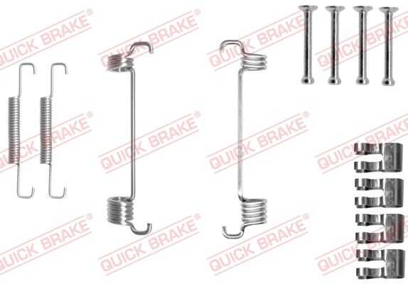 Комплект приладдя, колодка стоянкового гальма, Quick Brake 105-0851