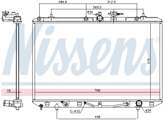 Теплообмінник NISSENS