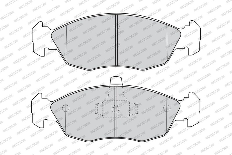 FERODO Plaquettes de frein à disque FDB1168
