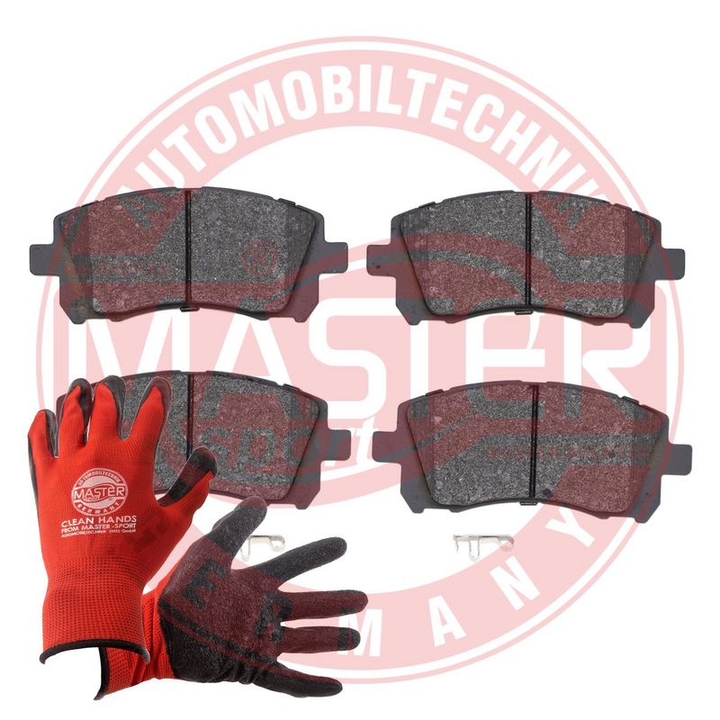 MASTER-SPORT GERMANY fékbetétkészlet, tárcsafék 13046058512N-SET-MSP