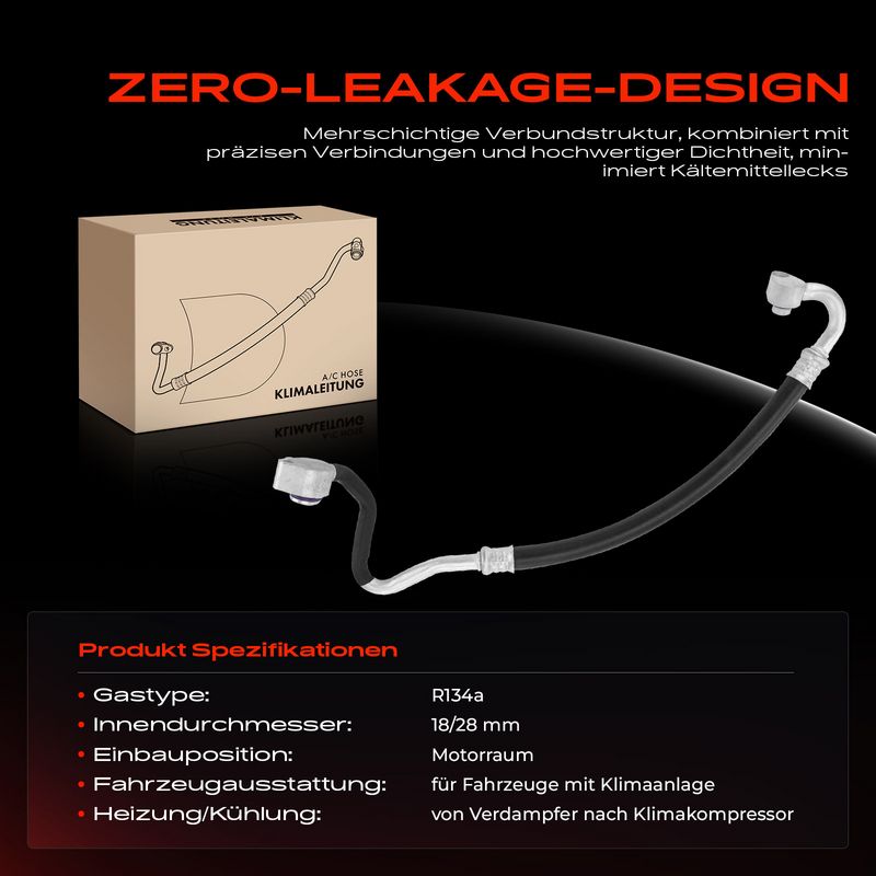 Frankberg 5481FB0025294 High/Low-pressure Line, air conditioning
