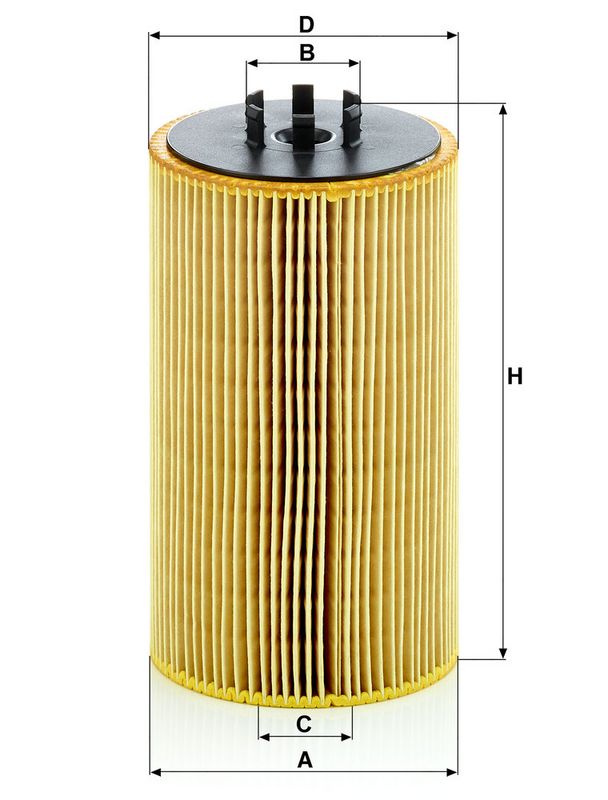 Õlifilter, MANN-FILTER HU 13 125, 3 x