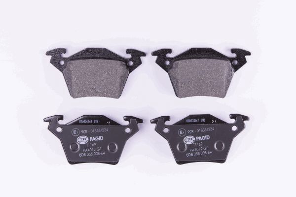 HELLA 8DB 355 008-641 Brake Pad Set, disc brake