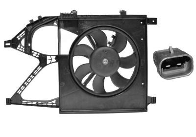 VAN WEZEL ventilátor, motorhűtés 3777747