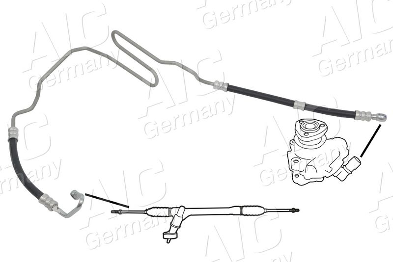 AIC hidraulikus cső, kormányzás 54953