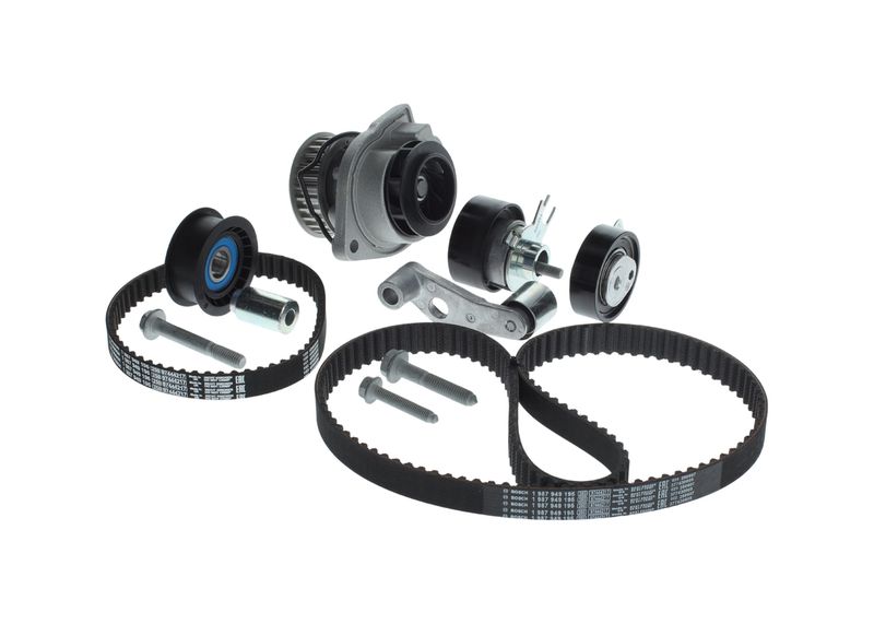 Veepump + hammasrihmakomplekt, BOSCH 1 987 945 342