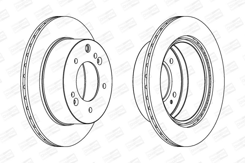 Disc frana 562895CH-1 CHAMPION