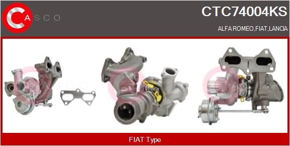 Компресор, наддування, Casco CTC74004KS