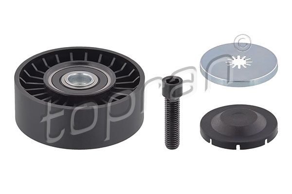 Medløberhjul, multi-V-rem